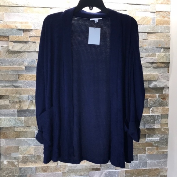 Socialite Cozy Ribbed Knit Cardigan - Picture 3 of 7